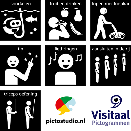 pictogrammen fitness pictogram drinken